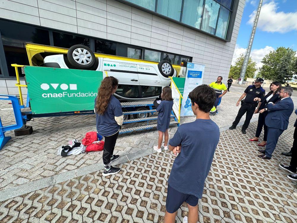 Imagen Escolares de 29 municipios madrileños aprenden seguridad vial en Majadahonda