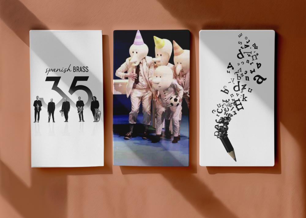 Imagen Majadahonda celebra el Día Mundial de la Poesía y el 35º aniversario del quinteto Spanish brass