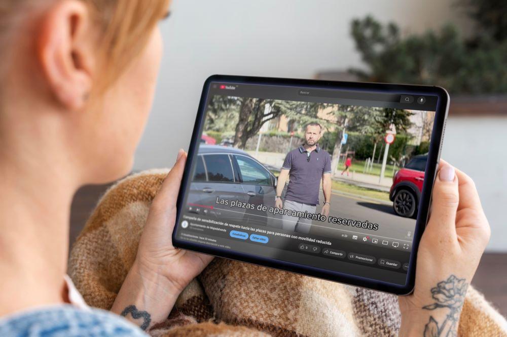 Imagen Nueva campaña de sensibilización instando a los majariegos a respetar las plazas de aparcamiento reservadas a las personas con movilidad reducida