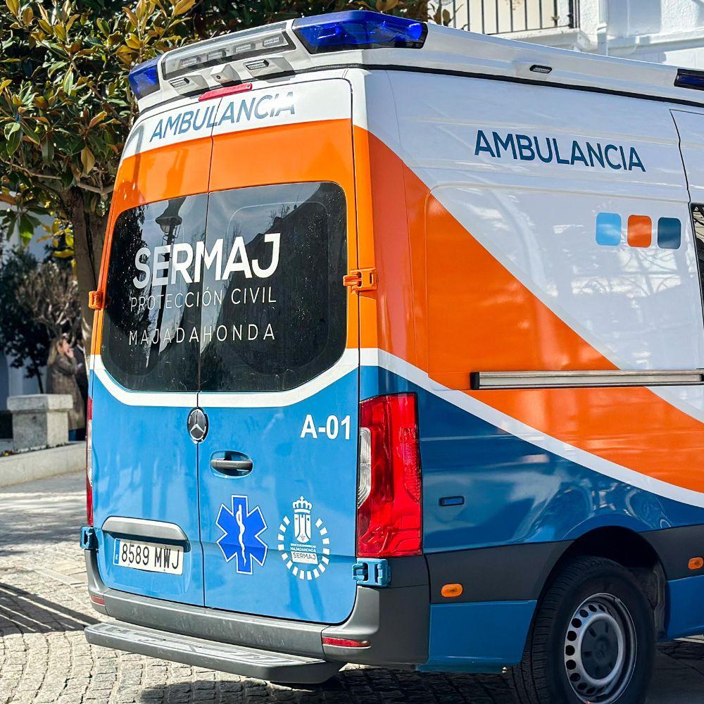 Imagen Majadahonda contará con una segunda ambulancia para cubrir las emergencias de la ciudad