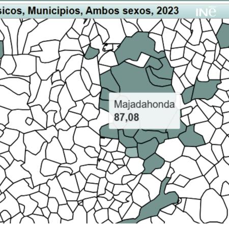 Imagen Los vecinos de Majadahonda, los más longevos de España con una esperanza de vida que supera los 87 años   