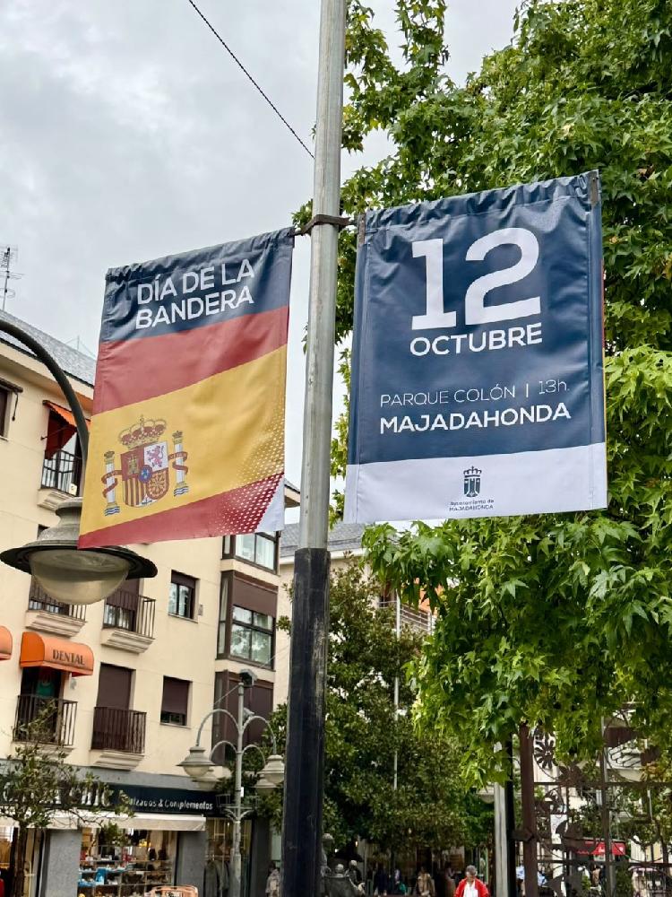 Imagen Majadahonda celebrará la festividad del 12 de octubre rindiendo homenaje a la Bandera de España 
